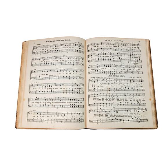 Antique Music Book The High School Glee and Chorus Book 1903 HC Flanagan Co - Picture 14 of 15